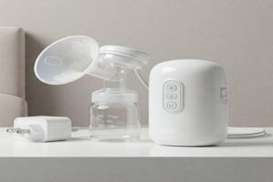 Breast pump power supply